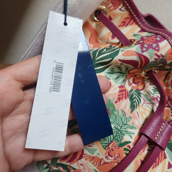 *NEW* Dooney and Bourke - Lion King Drawstring Purse - with tags ships fast - Picture 2 of 5